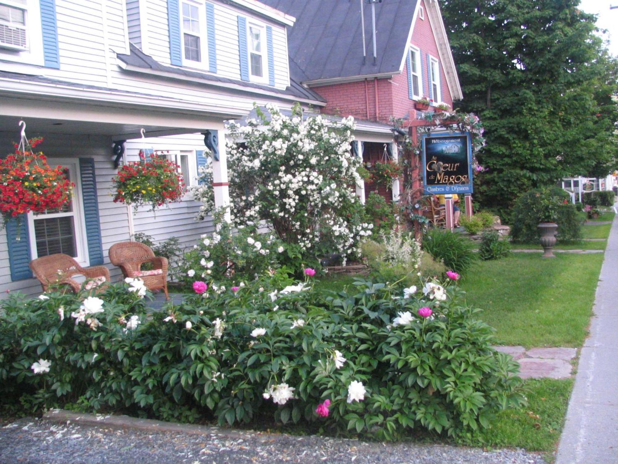 Au Coeur De Magog Bed & Breakfast Dış mekan fotoğraf